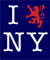 I Lion NY badge